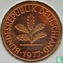 Duitsland 1 pfennig 1977 (D) - Afbeelding 1