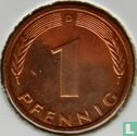 Allemagne 1 pfennig 1977 (D) - Image 2