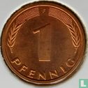 Duitsland 1 pfennig 1977 (F) - Afbeelding 2
