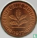 Germany 1 pfennig 1977 (G) - Image 1