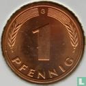 Germany 1 pfennig 1977 (G) - Image 2