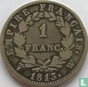 Frankrijk 1 franc 1813 (W) - Afbeelding 1