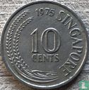 Singapour 10 cents 1975 - Image 1