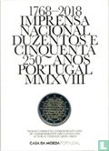 Portugal 2 euro 2018 (folder) "250th anniversary of the Imprensa Nacional - Casa da Moeda" - Afbeelding 1