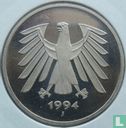 Allemagne 5 mark 1994 (J) - Image 1