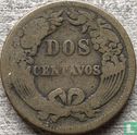 Peru 2 centavos 1879 (coin alignment) - Image 2