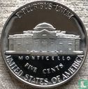 United States 5 cents 1991 (PROOF) - Image 2
