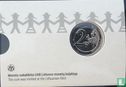 Lituanie 2 euro 2018 (coincard - type 1) "Song and dance Celebration" - Image 2
