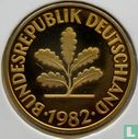 Duitsland 10 pfennig 1982 (F) - Afbeelding 1