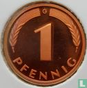 Germany 1 pfennig 1983 (PROOF - G) - Image 2