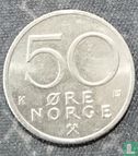 Norwegen 50 Øre 1990 - Bild 2