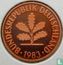 Germany 2 pfennig 1983 (G) - Image 1