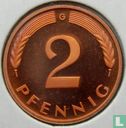 Germany 2 pfennig 1983 (G) - Image 2