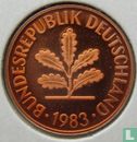 Allemagne 2 pfennig 1983 (D) - Image 1