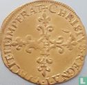 Frankrijk 1 gouden écu 1570 (H) - Afbeelding 2