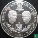 Guernesey 25 pence 1981 (BE) "Wedding of Prince Charles and Lady Diana Spencer" - Image 1