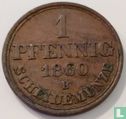 Hannover 1 pfennig 1860 - Afbeelding 1