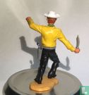 Cowboy with knife