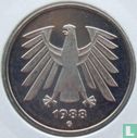 Germany 5 mark 1988 (G) - Image 1