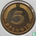 Duitsland 5 pfennig 1988 (J) - Afbeelding 2
