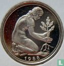 Duitsland 50 pfennig 1988 (F) - Afbeelding 1