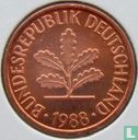 Allemagne 2 pfennig 1988 (G) - Image 1