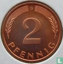 Duitsland 2 pfennig 1988 (G) - Afbeelding 2