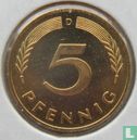 Germany 5 pfennig 1988 (D) - Image 2