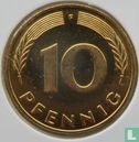 Germany 10 pfennig 1988 (F) - Image 2