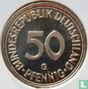 Duitsland 50 pfennig 1988 (G) - Afbeelding 2