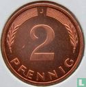 Duitsland 2 pfennig 1988 (J) - Image 2