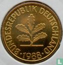 Duitsland 10 pfennig 1988 (J) - Afbeelding 1