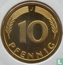 Duitsland 10 pfennig 1988 (J) - Afbeelding 2