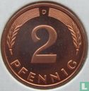 Allemagne 2 pfennig 1988 (D) - Image 2