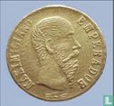 Mexico - 1 Peso 1865 'Maximiliano' restrike - goud - Afbeelding 1