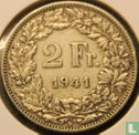 Suisse 2 francs 1941 - Image 1
