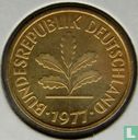 Germany 5 pfennig 1977 (G) - Image 1