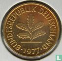 Germany 5 pfennig 1977 (D) - Image 1
