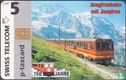 Jungfraubahn mit Jungfrau - Afbeelding 1