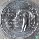 Italië 5 euro 2018 "70th anniversary of the entry into force of the Italian Constitution" - Afbeelding 1