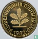 Duitsland 10 pfennig 1982 (PROOF - D) - Afbeelding 1