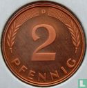 Allemagne 2 pfennig 1982 (BE - D) - Image 2