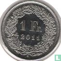 Zwitserland 1 franc 2011 - Afbeelding 1