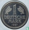 Germany 1 mark 1987 (F) - Image 1