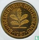 Duitsland 10 pfennig 1987 (D) - Afbeelding 1