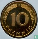 Duitsland 10 pfennig 1987 (F) - Afbeelding 2