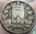 France 1 franc 1828 (W) - Image 1