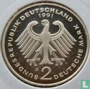 Deutschland 2 Mark 1991 (PP - F - Ludwig Erhard) - Bild 1
