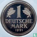 Germany 1 mark 1991 (PROOF - A) - Image 1