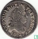 France 4 sols 1692 (crowned S) - Image 1